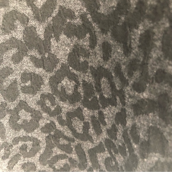 LOFT Black Animal Print Dress NWOT - Picture 6 of 11